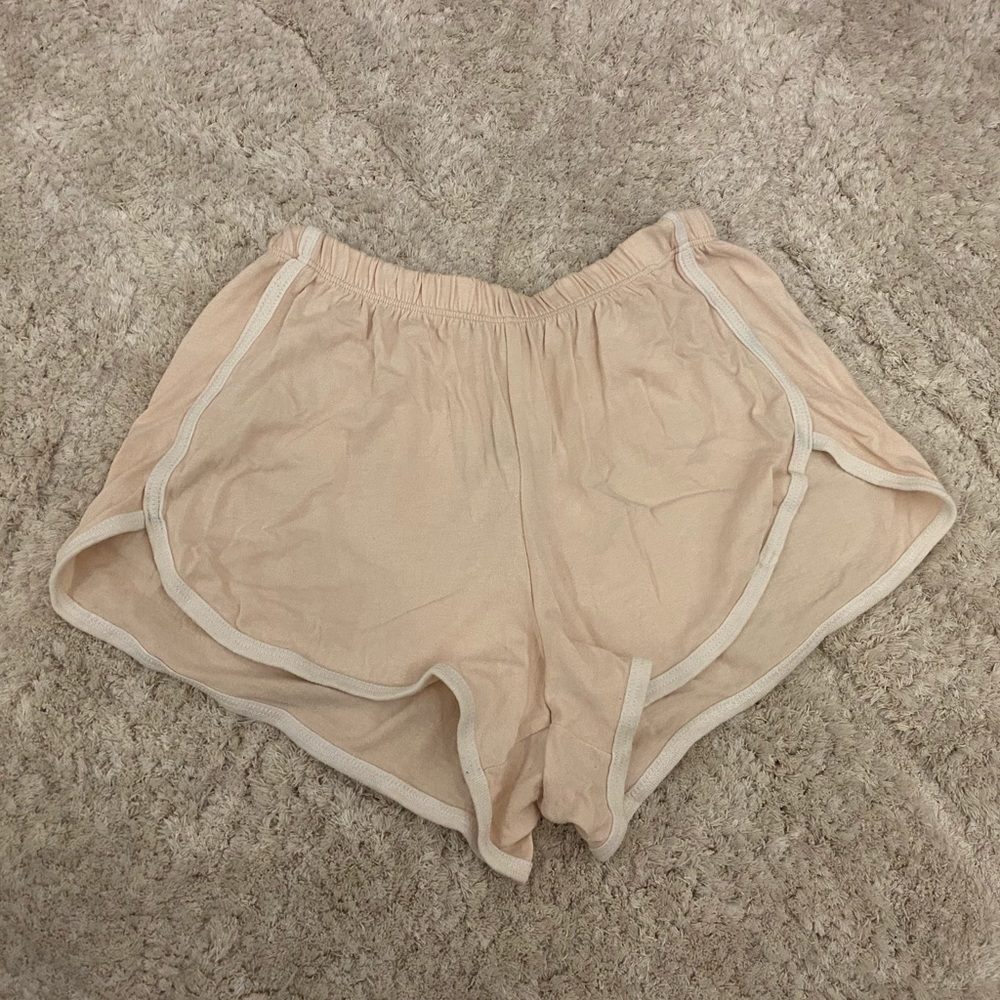 John Galt/Brandy Melville light pink shorts